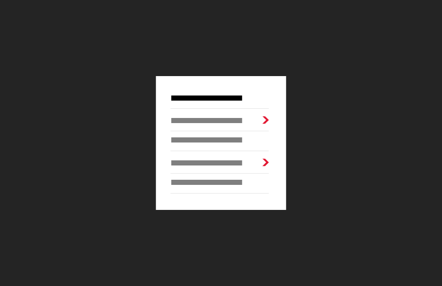 Side navigation graphic