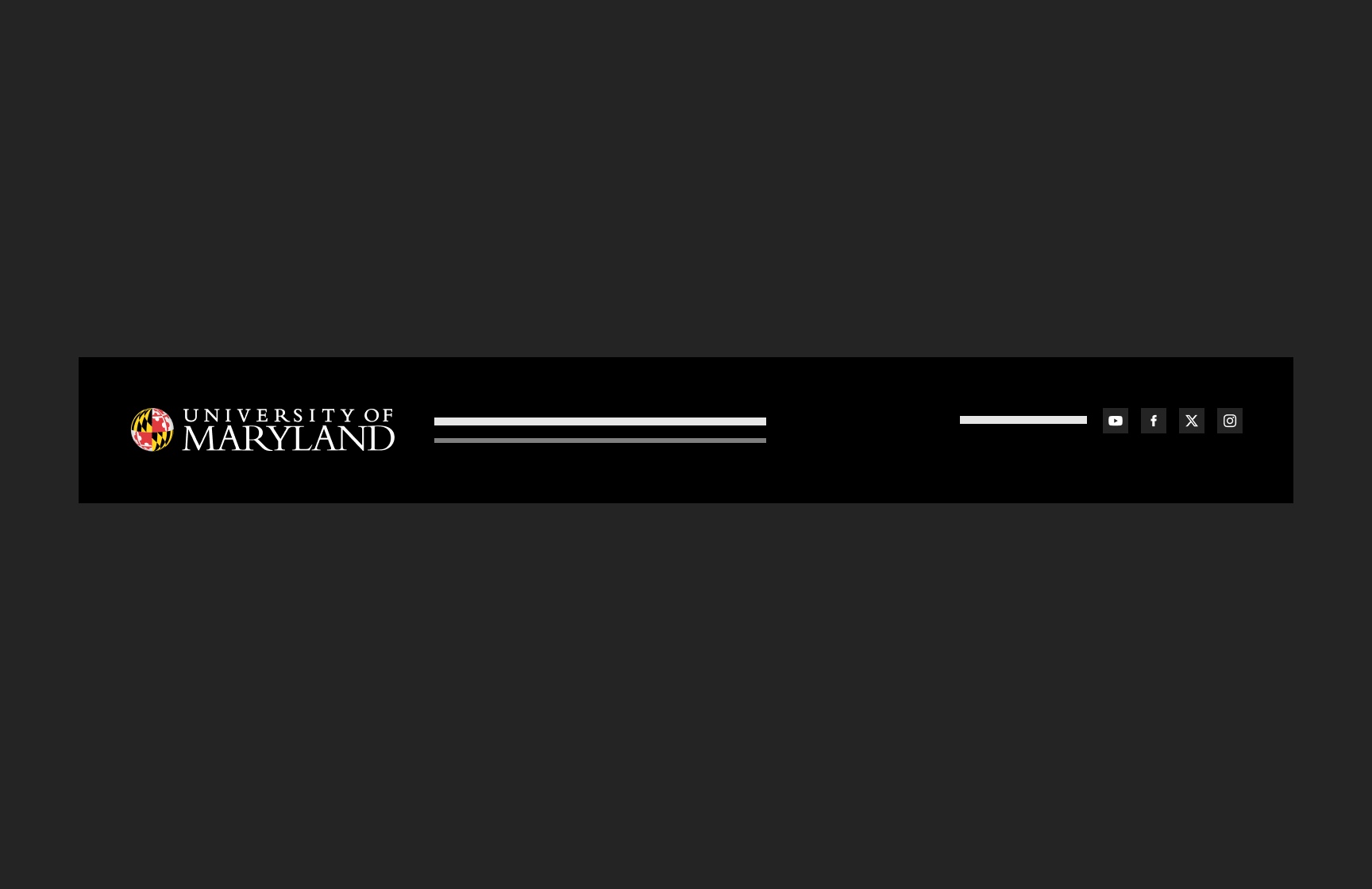simple footer