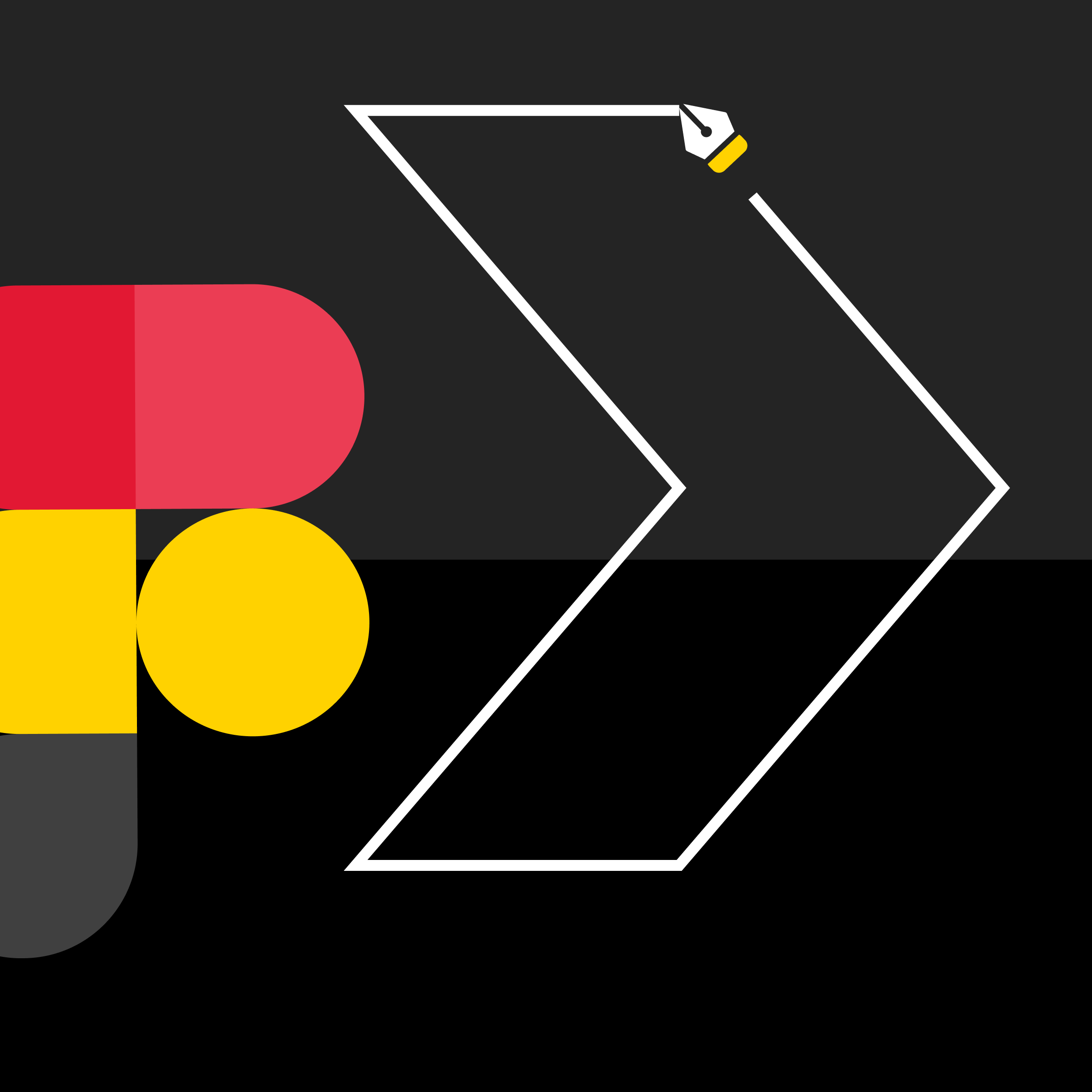 Figma mark, chevron line drawing